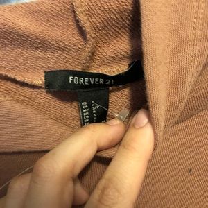 Forever 21 Dresses - F21 dusty rose oversized hoodie Forever 21 Dresses - F21 dusty rose oversized hoodie